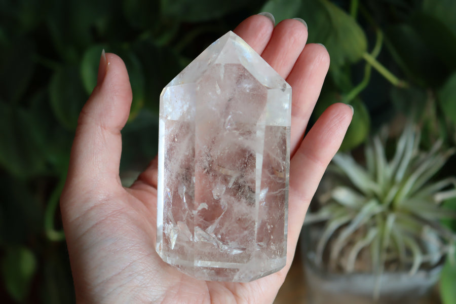 Clear quartz tower 13 new